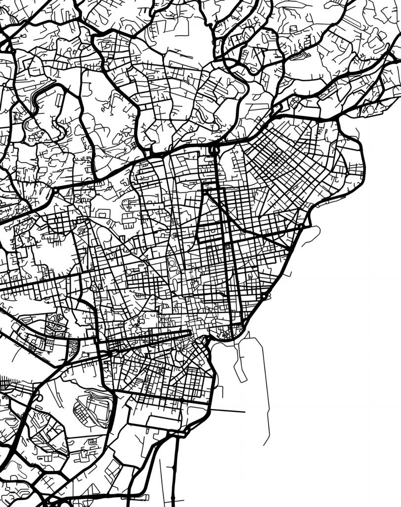 Catania map